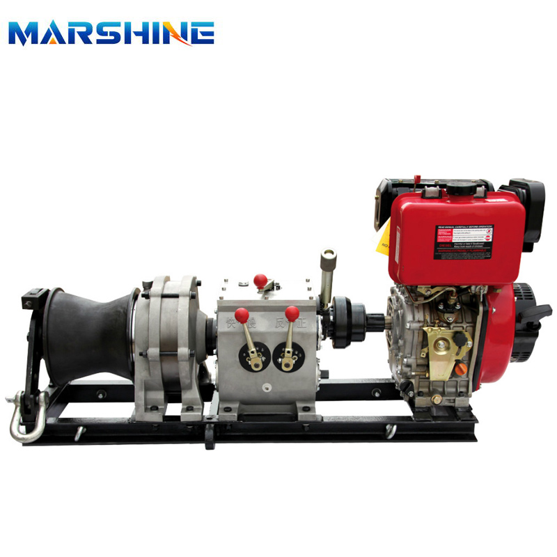 6HP 4 Ton Cable Winch Puller with Gasoline