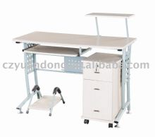 Steel wooden office furniture desk