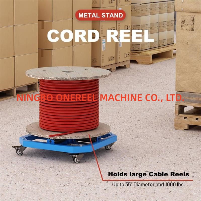 Lockable Wheels Wire Spool Rack (5) Lockable Wheels Wire Spool Rack (5)