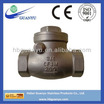 Stainless Steel 316 Swing Check Valve