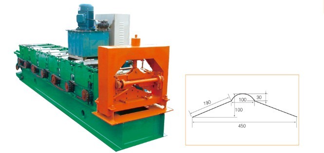 Aluminum Ridge Cap Making Machine