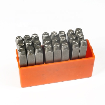 Metal Stamps Steel Die Stamping Kit: Alphabet & Number Tools