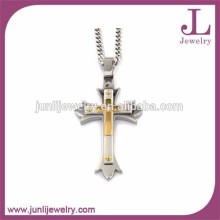 3 Cross Necklace Stainless Steel Jesus Cross Necklace