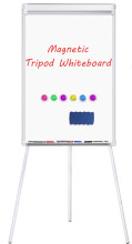 Flipchart Easel Whiteboard with Paper Clamp and Hooks