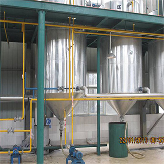 3T corn oil small oil refinery mini crude oil refinery