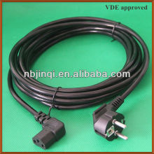 Germany Power Cord With C13 Connector (VDE Approved) (10A/250V)