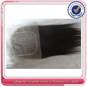 Premium 5A Grade Top Quality Straight Malaysian Hair Lace Closure