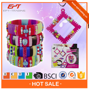 Wholesale fashion plastic diy bead sets girls jewelry diy set for sale