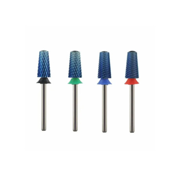 Carbide Cross Cut Nail Drill Bits - Professional 6.60mm Large Barrel Bits for Electric Drills