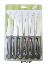 The rustic steak knives set