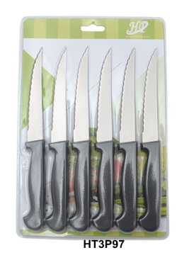 The rustic steak knives set