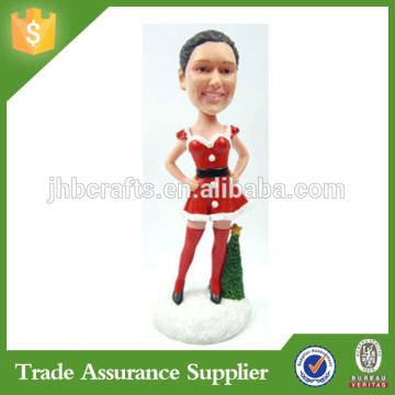 Factory Direct Resin Crafts Christmas Bobble head