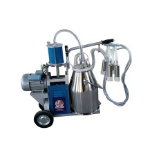 Electric Milking Machine for Cows, Goats, and Sheep - 304 Stainless Steel Bucket Milker for Farms