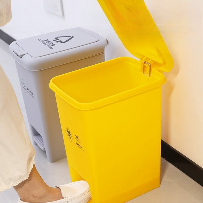 resíduos de risco biológico podem biohazard waste can