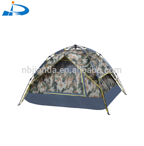 Ninghai jianda Outdoor Portable folding Double Layer Waterproof Camping Beach Tent