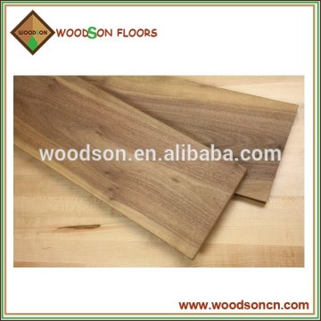 Unfinished American Walnut Engieered Timber Flooring Chinese Supplier