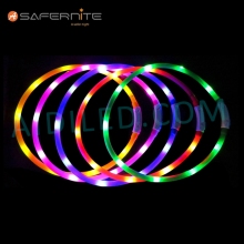 Durable Waterproof Silicone Led Pet Dog Safety Collar