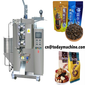 Soy sauce laundry detergent bag continuous rollers packing machine