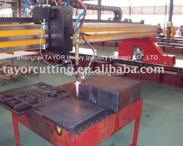 Big thickness flame cutting machine