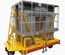 Four column aluminum alloy elevator