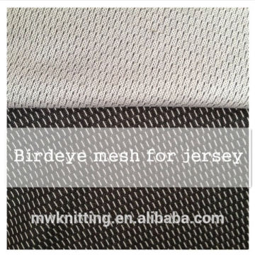 50d anti-bacterial bird eye mesh fabric for womens tracksuits lining