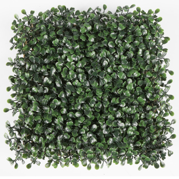 PE Artificial Boxwood Hedge Fence for Indoor Decoration