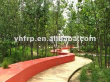 frp comosite landscape edging also for garden seat