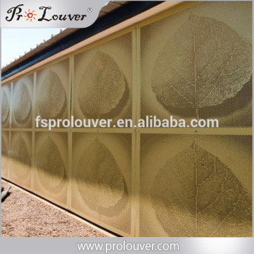 External aluminum perforated facade panel/aluminum facade panel perforated