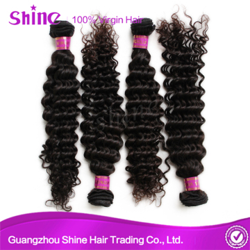 Indian Raw Deep Curly Human Hair Extensions