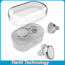 Q800 Wireless Earbuds With Mic Mini Dual Modes Bluetooth V4.1Headphones with Charging Case White Color