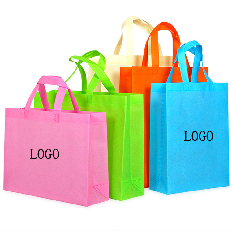 Eco friendly non woven foldable supermarket folding reusable grocery shopping bag