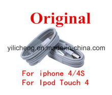 200% Genuine Real Original Brand Data Cable for iPhone4s 4 Apple 4s iPad 2 3 iTouch 3 iPod Nano USB Data Sync Charger