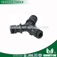 Three way hose quick coupling, Y coupling