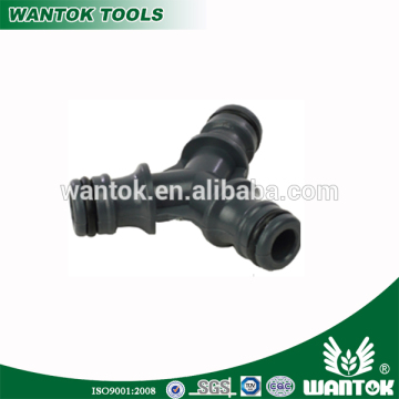 Three way hose quick coupling, Y coupling