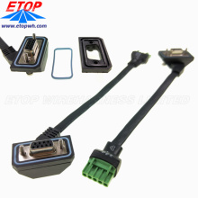 IP67 Fanafihana ny tombo-kase D-sub Panel Mount Connector