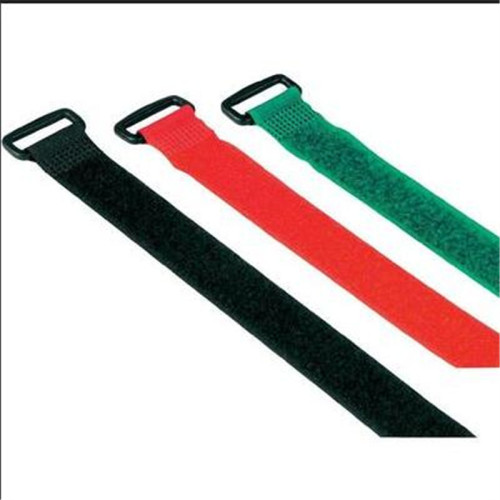 Corbata de cable de lazo de gancho de Velcro personalizado colorido