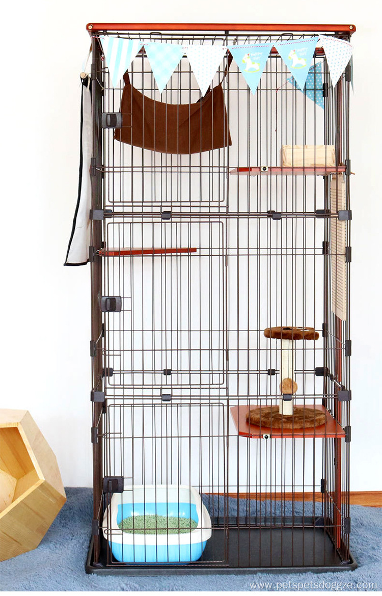Cat Cage Playpen Wire Cat Home Aniaml Cages