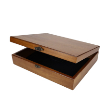 Handmade Wooden Jewelry Box - Modern Art Storage and Decor