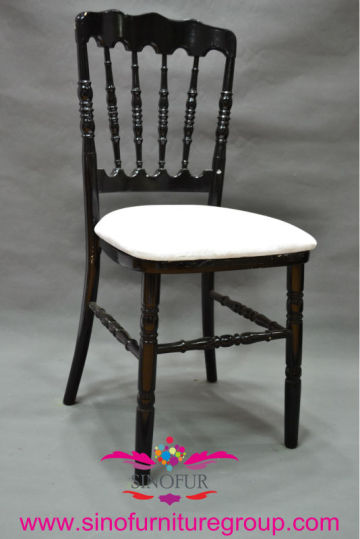 chair napoleon, black wedding napoleon chair