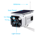 Ikhamera yeSolar Power 4G Security Camera 1080P IP