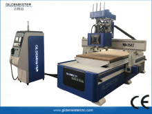 Triple Spindles CNC Router Machine
