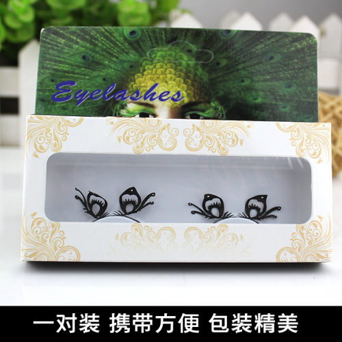 Paper-cut hand made false eyelashes