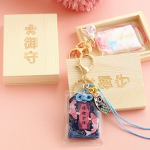 Kawaii Maneki Neko Omamori: Lucky Japanese Amulet Charm for Car Souvenir