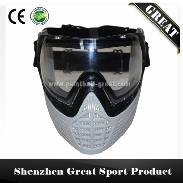 Soft Tactical Airsoft Paintball Mask with Double Strap