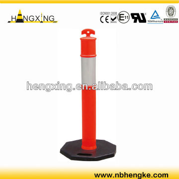 WB502 PVC WARNING BOLLARD