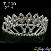 Rhinestone Tiara Crowns Joyería nupcial