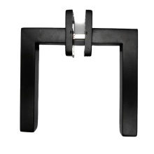 Door Handle Manufacturer Square Cover Handle  Stainless Steel Black Matte Door Handle
