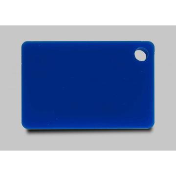 Blaue Acryl-Plexiglasplatte 3 mm dick 1220 * 2440 mm