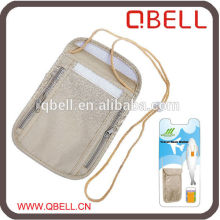 Magic Tape Travel Neck Wallet