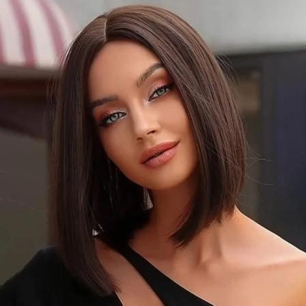 Short Bob Synthetic Full Wig